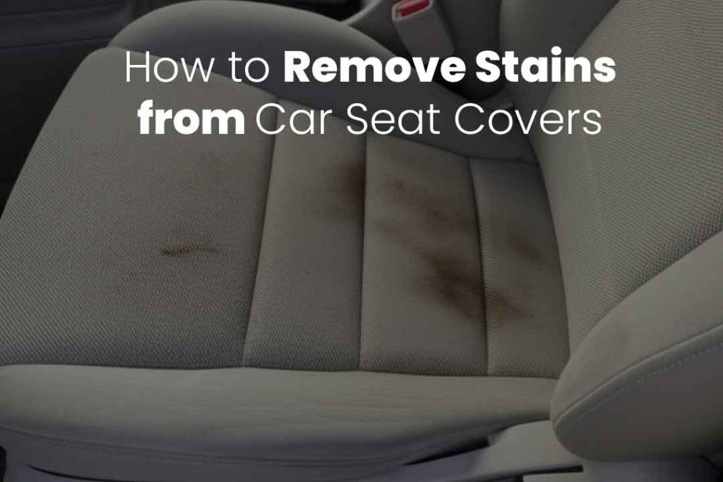 Baking Soda Car Seat Cleaner Coffee Stain