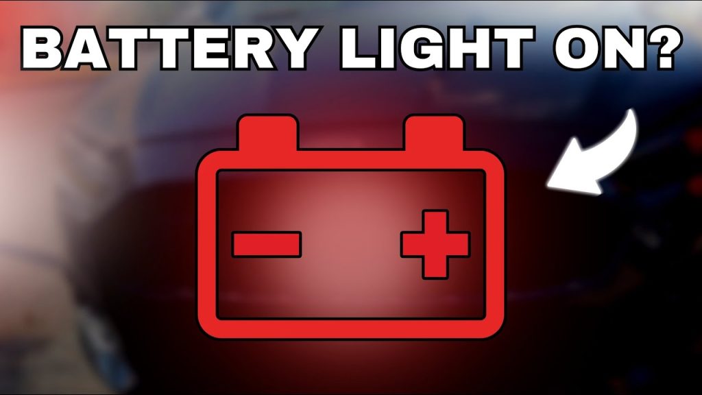 Battery Light on a Car