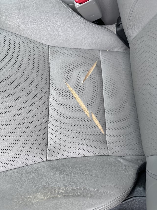 Best Way to Repair Leather Car Seat