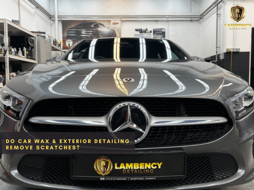 Can Detailing a Car Remove Scratches