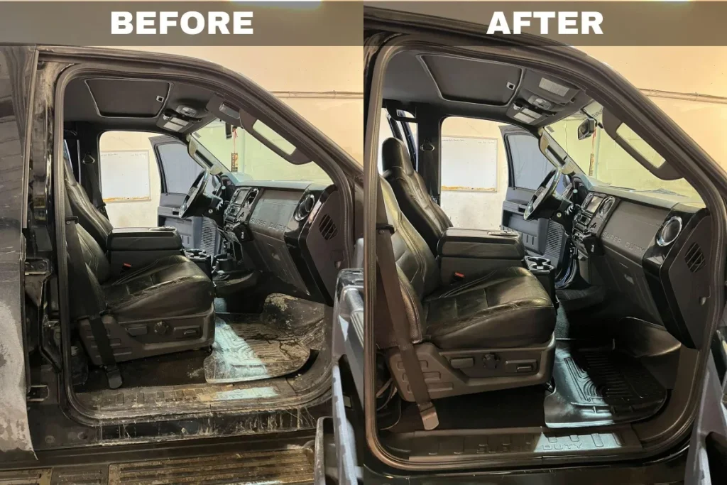 Car Detail before After
