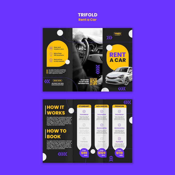 Car Detailing Brochure Templates