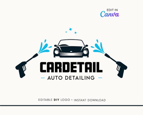 Car Detailing Business Logo