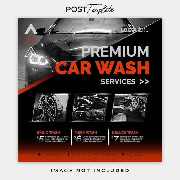 Car Detailing Flyer Ideas