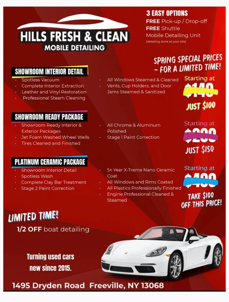 Car Detailing Ithaca Ny