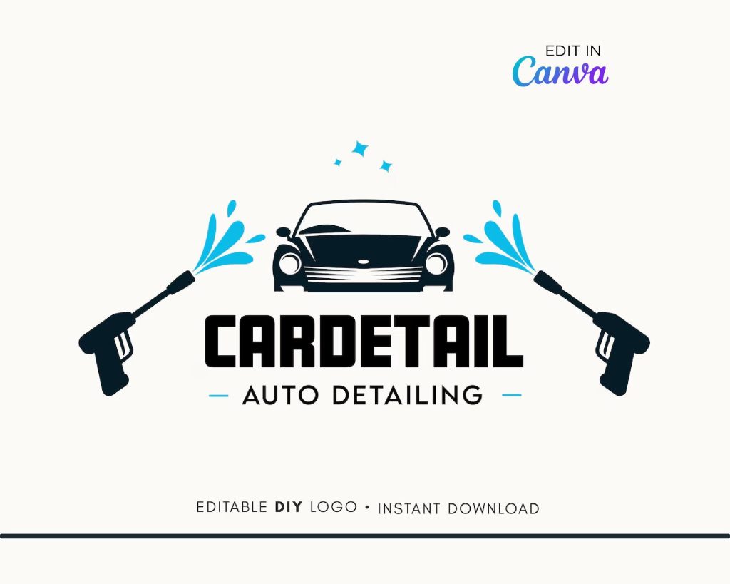 Car Detailing Logo Template