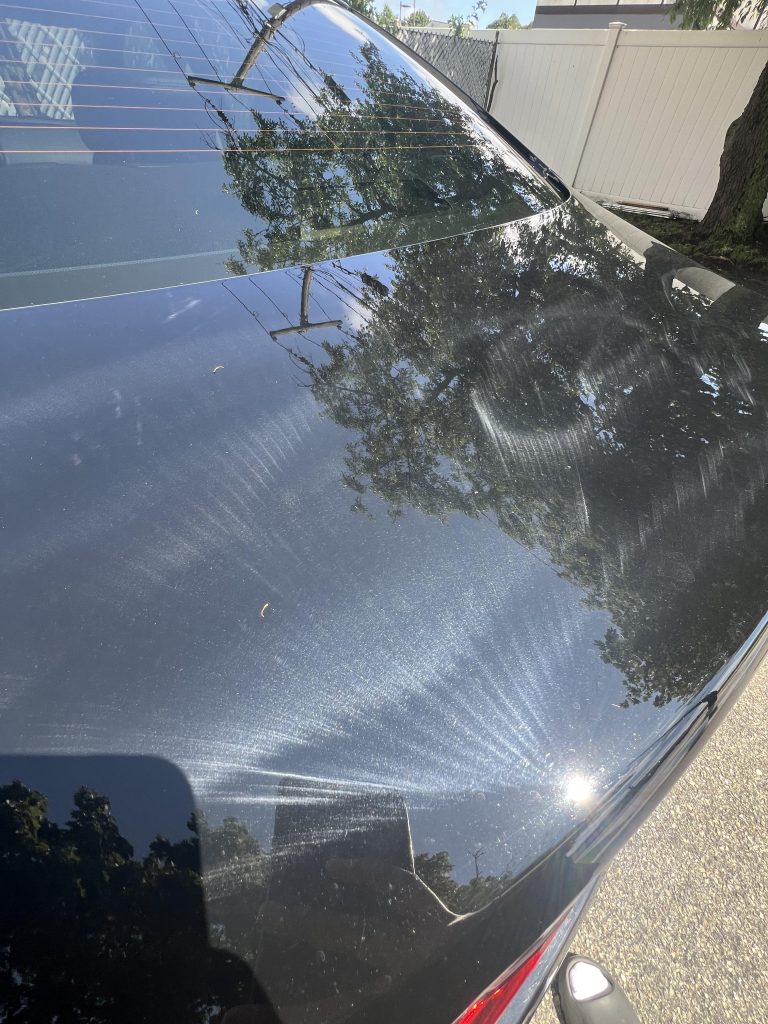 Car Detailing Scratches