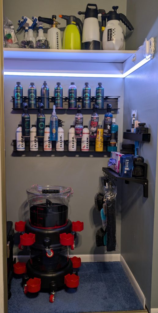 Car Detailing Storage