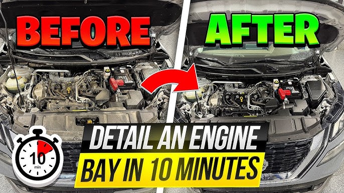 Car Engine Detailing