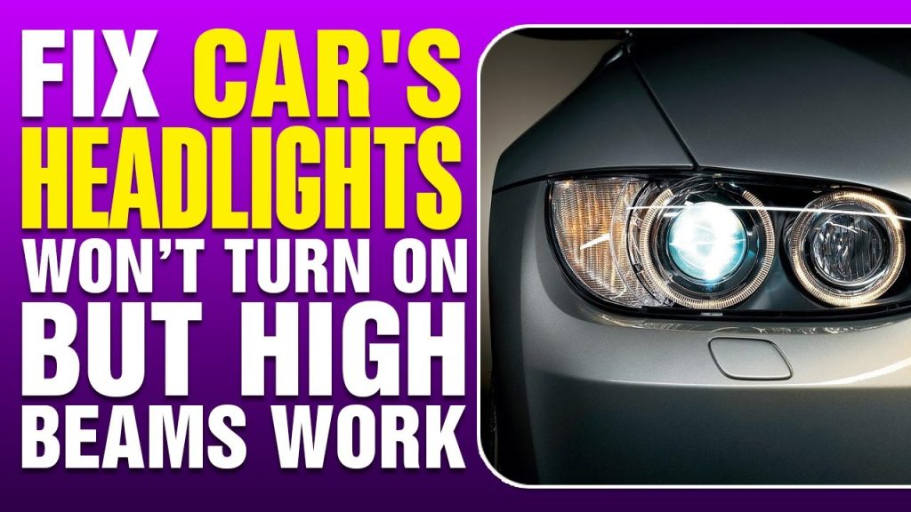 Car Lights Come on But Car Won'T Start
