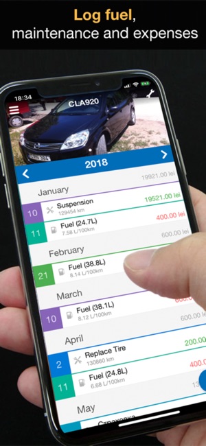 Car Maintenance Log App