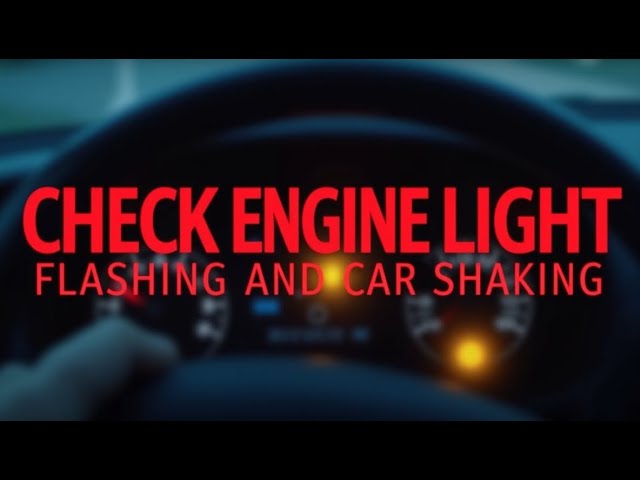 Check Engine Light on And Car Shaking When Stopped