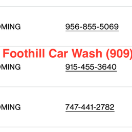 Foothill Car Wash And Detail