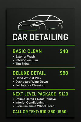 How Much is a Full Car Detail