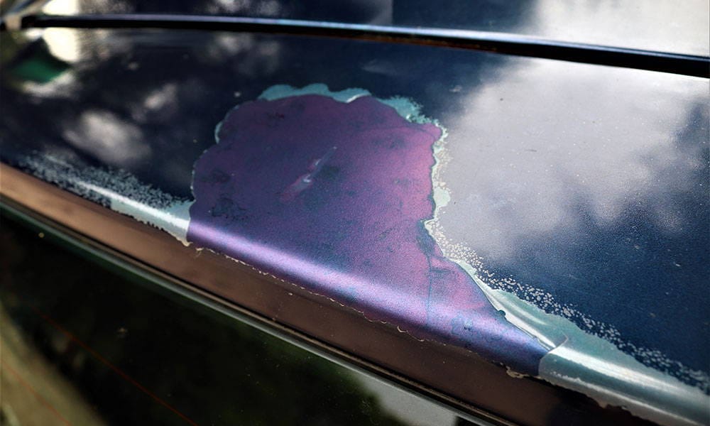 How to Repair Peeling Clear Coat on Car