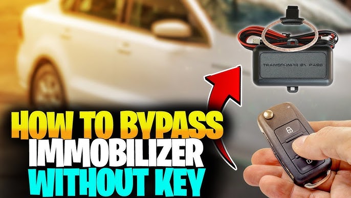 Immobilizer Car With a Key Warning Light