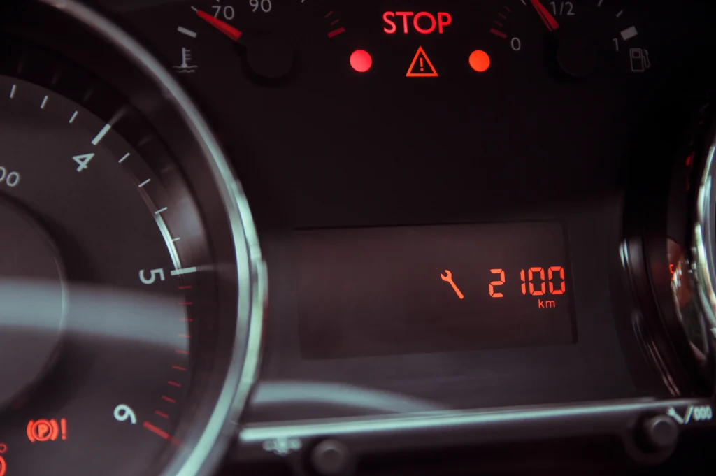Maintenance Light on Car
