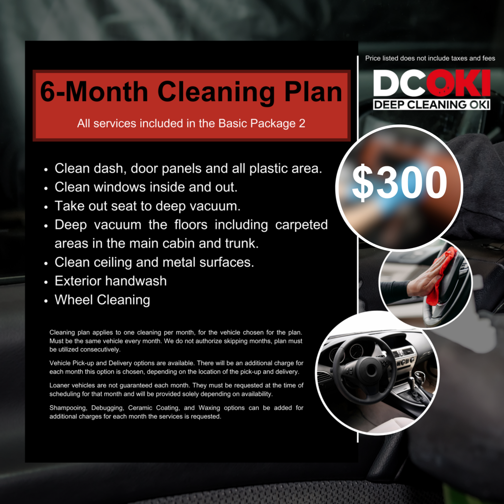 Monthly Car Cleaning Service