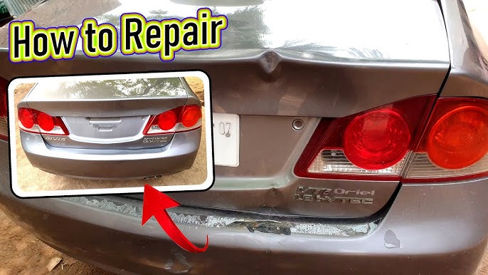 Plastic Car Bumper Dent Repair