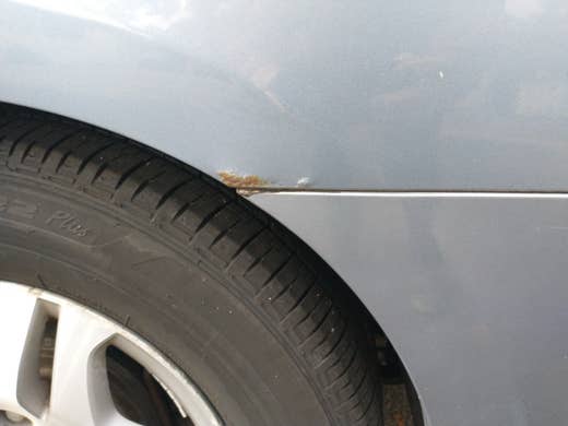Repair Small Rust Spot on Car