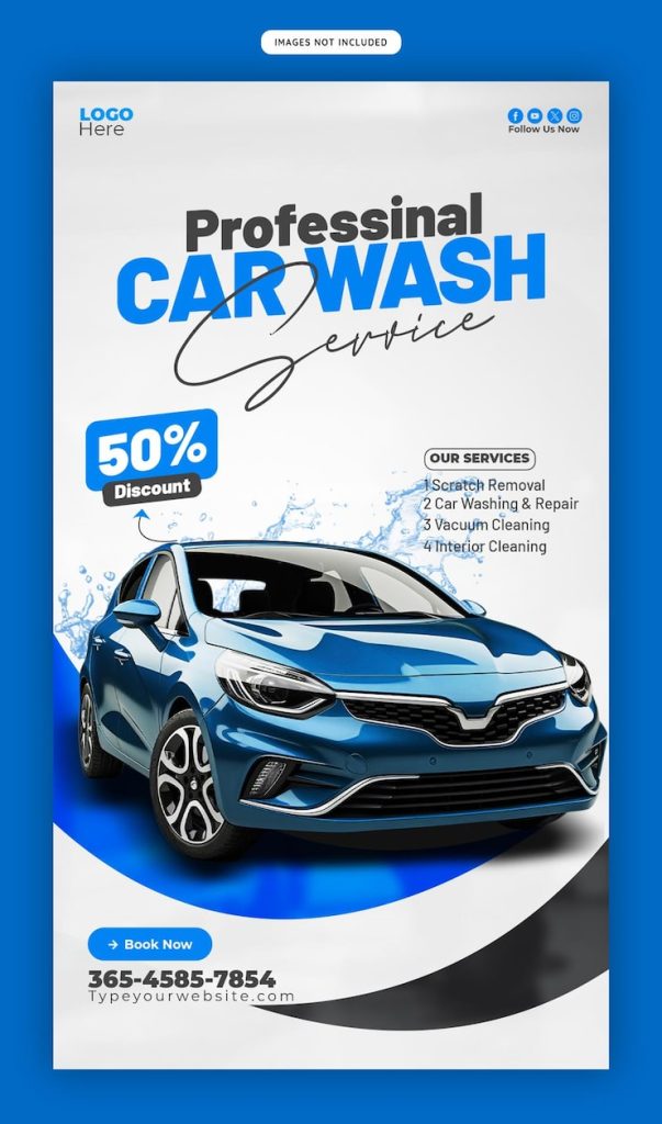 Sample Car Detailing Flyers