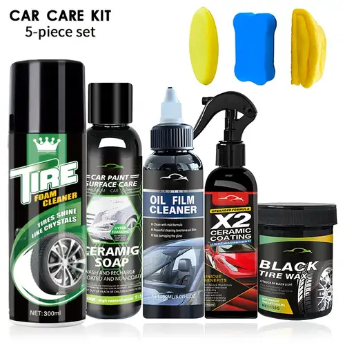 Temu Car Detailing Kit