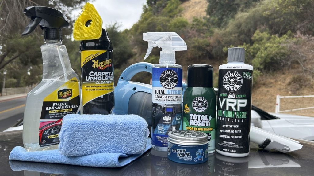 What to Use to Detail Inside of Car
